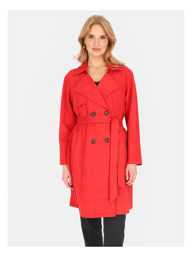 Дамски велурени тренчкот