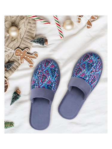 Дамски чехли Natural Style NS-076 сиви