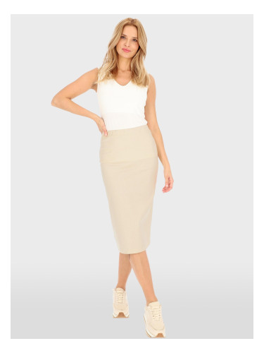 Елегантна вискозна пола-калъф