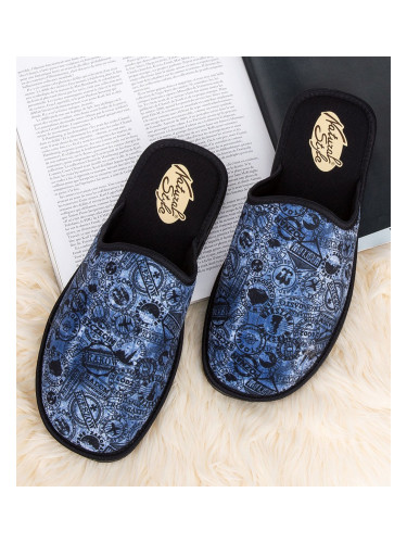 Мъжки чехли Natural Style NS-255 сини