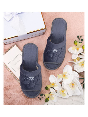 Дамски чехли Natural Style NS-001 сиви