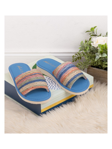 Дамски чехли Natural Style NS-034 сини