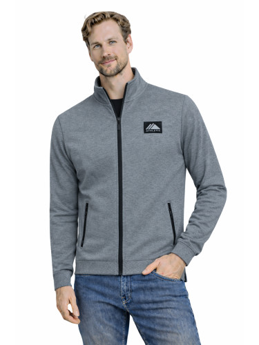 Мъжки суитшърт с поло яка Must - B175 сив