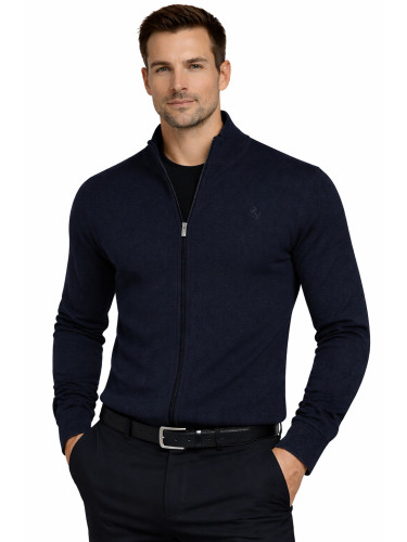 Polo Lara - Мъжки кардиган - Син