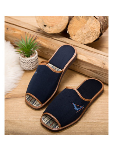 Мъжки чехли Natural Style NS-067 сини