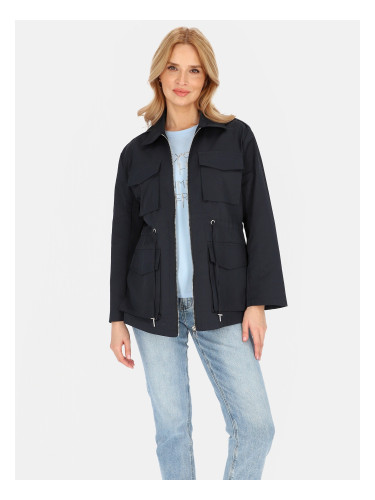 Дамско преходно яке с връзки на талията