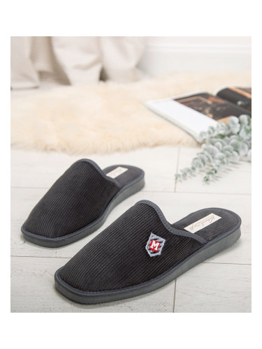 Мъжки чехли Natural Style NS-251 в сиво