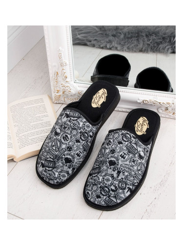 Мъжки чехли Natural Style NS-255 сиви