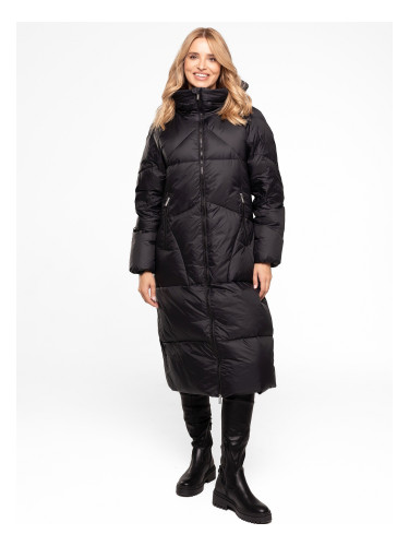 Дамско зимно яке с качулка