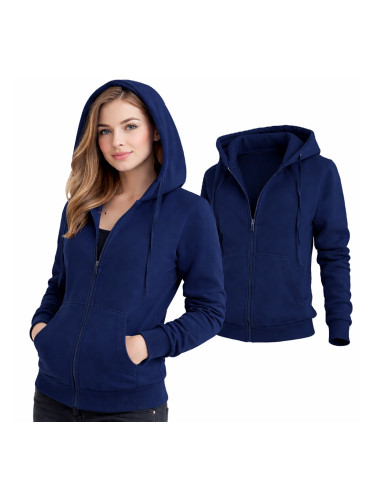 Дамски суичър с цип J.STYLE