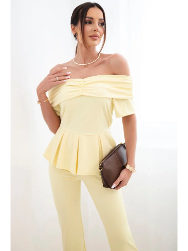 Дамски комплект Kesi Włoski с блуза и панталон