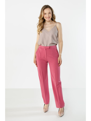 Дамски елегантен панталон с висока талия