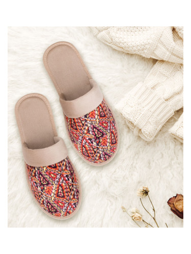 Дамски чехли Natural Style NS-076 Бежови