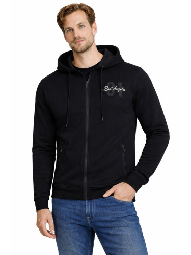 Ventus - Мъжки суичър с качулка - M-519 Черен