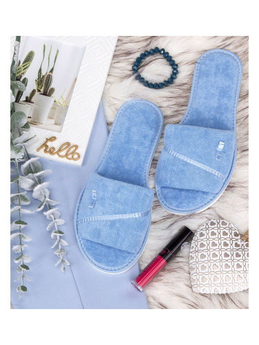 Дамски чехли Natural Style NS-041 сини