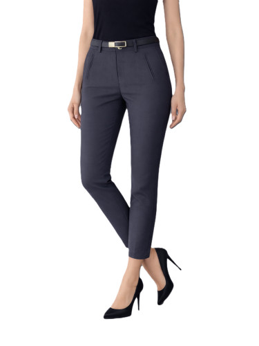 M.Sara – Дамски 7/8 чинос панталон с колан