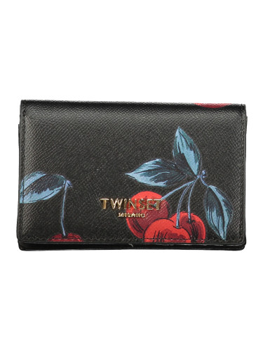 Дамски черен портфейл Twinset