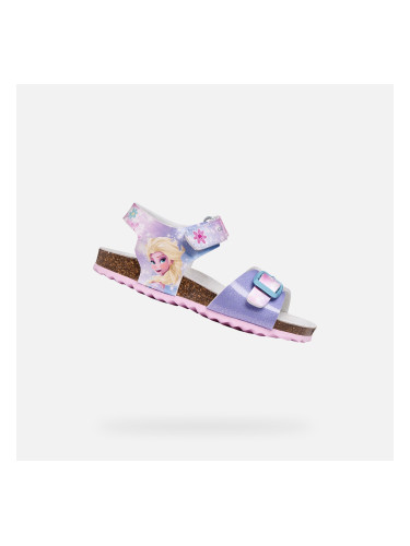 Лилави сандали Geox Adriel за момичета