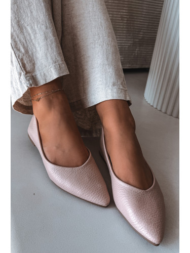 Розови балеринки Boto от екокожа Nelisa