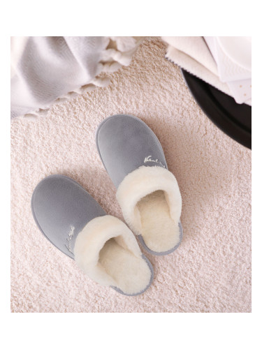 Дамски чехли Natural Style NS-080 Сиво-бежови