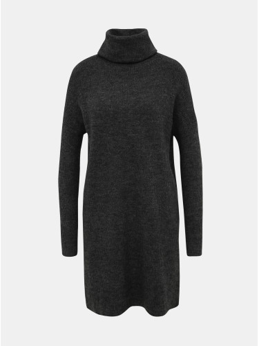 Dark grey sweater dress ONLY Jana