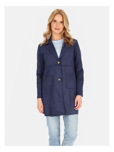 Дамско палто от изкуствен велур