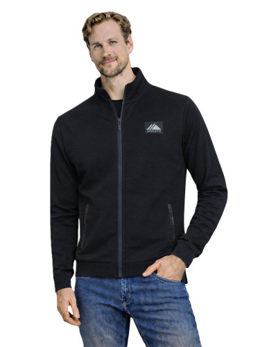 Мъжки пуловер с поло яка - B175 черен