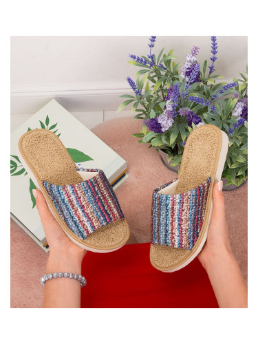 Дамски чехли Natural Style NS-074 Бежови