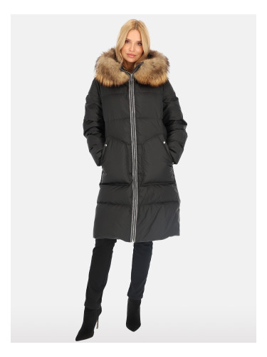 Елегантно дамско пухено яке PERSO