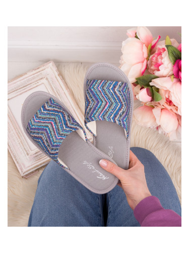 Дамски чехли Natural Style NS-090 Сиви