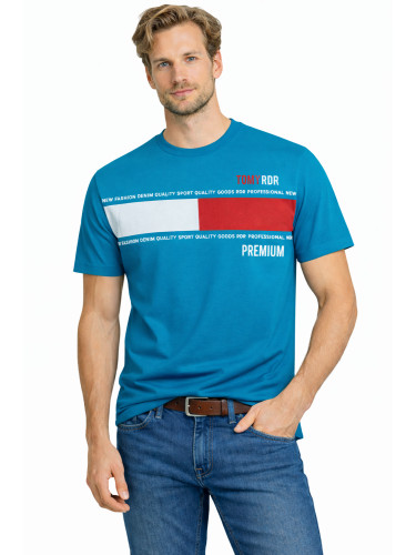 Мъжка тениска пуловер 3031 син