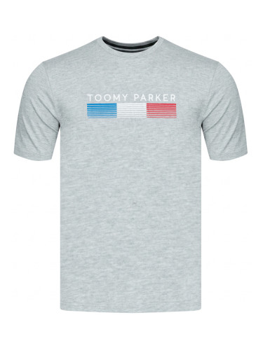 Мъжка тениска пуловер 3005 сив