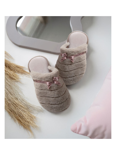 Дамски чехли Natural Style NS-260 Бежови