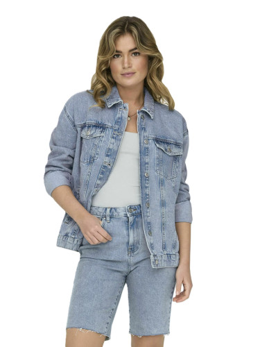 Дамско дънково яке