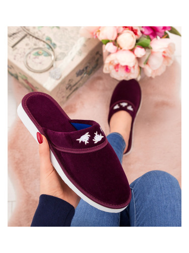 Дамски чехли Natural Style NS-059 лилави