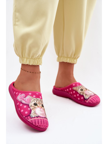 Дамски чехли Inblu с мотив на котка