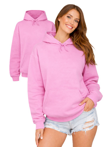 Дамски суитшърт J.STYLE - розов