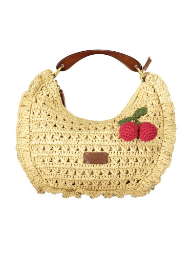 Бежова чанта за през рамо Twinset