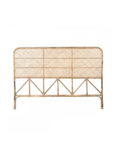 Табла за легло DKD Home Decor Естествен Pатан (178 x 4 x 90 cm)