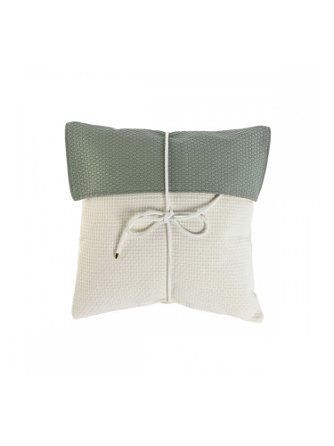Възглавница Home ESPRIT Бял Зелен 45 x 10 x 45 cm