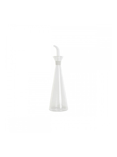 Солница DKD Home Decor Прозрачен Боросиликатно Стъкло 500 ml 8,5 x 8,5 x 29 cm