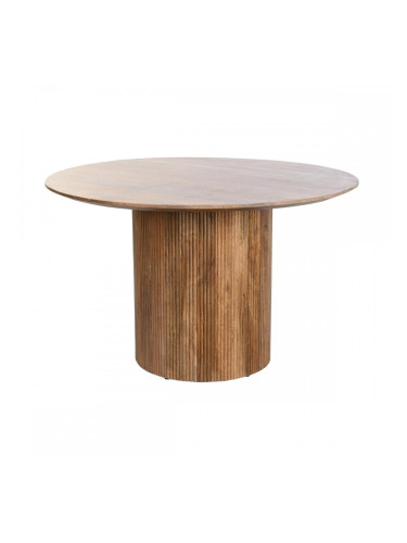 Трапезна маса DKD Home Decor Естествен Дърво манго 120 x 120 x 76 cm