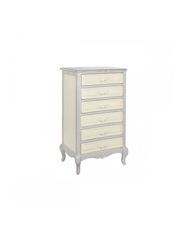 Скрин Home ESPRIT Сив Дърво манго 70 x 50 x 120 cm