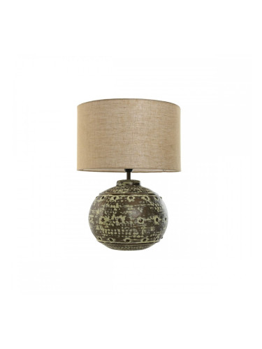 Настолна лампа Home ESPRIT Бежов Мед Алуминий 50 W 220 V 40 x 40 x 55 cm