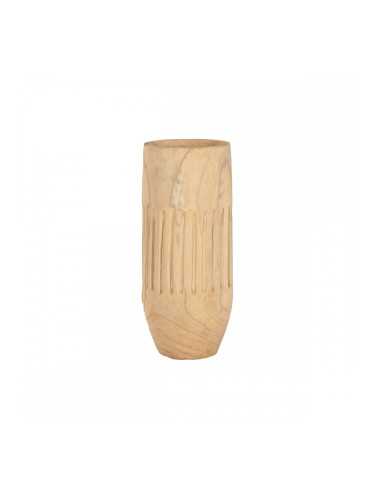 Саксия Home ESPRIT Естествен Дърво от пауловния 32 x 32 x 69 cm