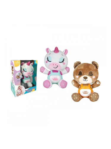 Музикална Плюшена Играчка Бял Кафяв 25 cm хартия