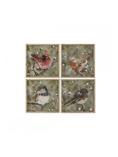 Картина Home ESPRIT Кристал Дървен MDF 50 x 2 x 50 cm