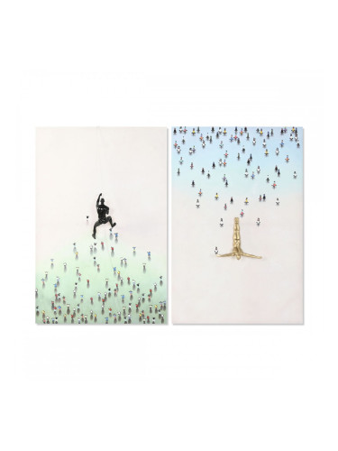 Пластно Home ESPRIT Смола Пластно 80 x 3,5 x 120 cm