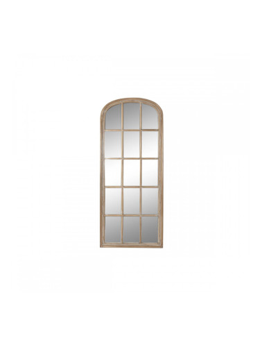 Стенно огледало Home ESPRIT Естествен Прозорец Гранитогрес 70,5 x 4 x 170,5 cm