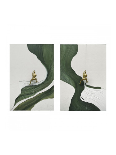 Пластно Home ESPRIT Смола Пластно 80 x 3,5 x 120 cm